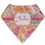 Abstract Foliage Bandana Bib (Personalized)