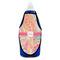 Abstract Foliage Bottle Apron - Soap - FRONT