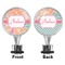 Abstract Foliage Bottle Stopper - Front and Back