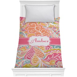 Abstract Foliage Comforter - Twin XL (Personalized)