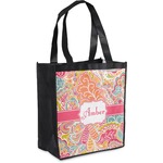 Abstract Foliage Grocery Bag (Personalized)