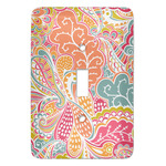 Abstract Foliage Light Switch Cover