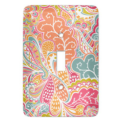 Abstract Foliage Light Switch Cover