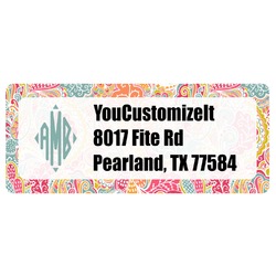 Abstract Foliage Return Address Labels (Personalized)