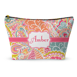 Abstract Foliage Makeup Bag - Small - 8.5"x4.5" (Personalized)