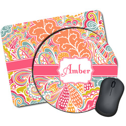 Abstract Foliage Mouse Pad (Personalized)