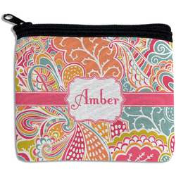 Abstract Foliage Rectangular Coin Purse (Personalized)