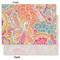 Abstract Foliage Tissue Paper - Heavyweight - Large - Front & Back