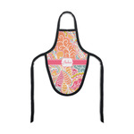 Abstract Foliage Bottle Apron (Personalized)