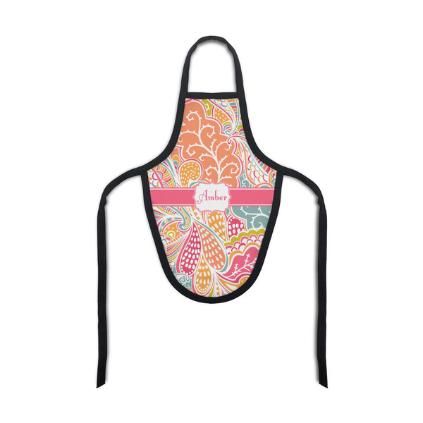 Custom Abstract Foliage Bottle Apron (Personalized)