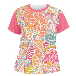 Abstract Foliage Women's Crew T-Shirt