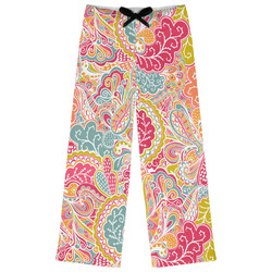 Abstract Foliage Womens Pajama Pants - XL