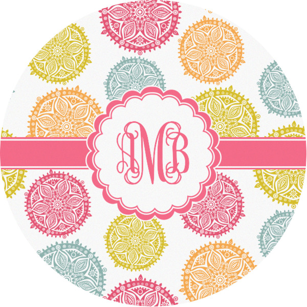 Custom Doily Pattern Multipurpose Round Labels - 1" (Personalized)