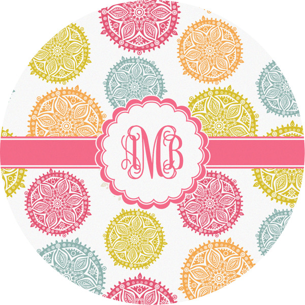 Custom Doily Pattern Multipurpose Round Labels - 2" (Personalized)