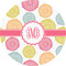 Doily Pattern 2" Multipurpose Round Labels - Single Sticker