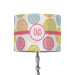 Doily Pattern 8" Drum Lamp Shade - Fabric (Personalized)