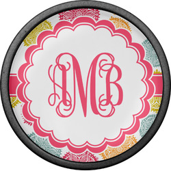 Doily Pattern Cabinet Knob (Black) (Personalized)