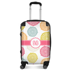 Doily Pattern Suitcase - 20" Carry On (Personalized)