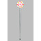 Doily Pattern Clear Plastic 7" Stir Stick - Round - Single Stick