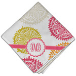 Doily Pattern Cloth Dinner Napkin - Single w/ Monogram