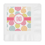 Doily Pattern Embossed Decorative Napkins (Personalized)