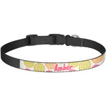 Doily Pattern Dog Collar - Large (Personalized)