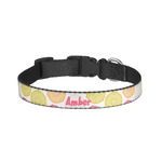 Doily Pattern Dog Collar - Small (Personalized)