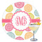 Doily Pattern Drink Topper - XLarge - Single with Drink