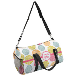 Doily Pattern Duffel Bag - Large (Personalized)
