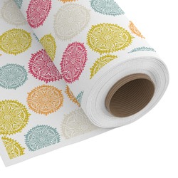Doily Pattern Fabric by the Yard - Spun Polyester Poplin
