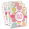 Doily Pattern Full Wrap Binders - PARENT/MAIN