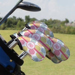 Doily Pattern Golf Club Iron Cover - Set of 9 (Personalized)