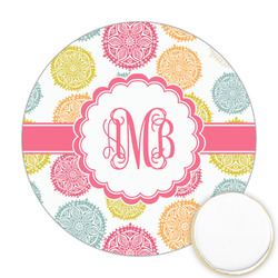 Doily Pattern Printed Cookie Topper - 2.5" (Personalized)