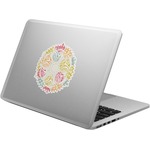 Doily Pattern Laptop Decal