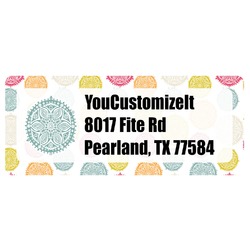 Doily Pattern Return Address Labels (Personalized)