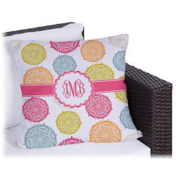Doily Pattern Outdoor Pillow - 20" (Personalized)