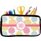 Doily Pattern Neoprene Pencil Case - Small w/ Monogram