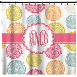 Doily Pattern Shower Curtain (Personalized)