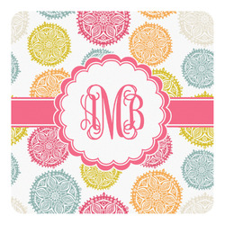 Doily Pattern Square Decal - Small (Personalized)