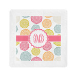 Doily Pattern Standard Cocktail Napkins (Personalized)