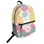 Doily Pattern Student Backpack (Personalized)