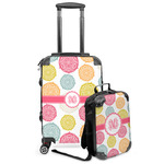 Doily Pattern Kids 2-Piece Luggage Set - Suitcase & Backpack (Personalized)