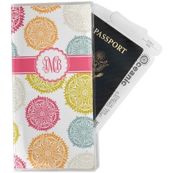 Doily Pattern Travel Document Holder