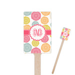 Doily Pattern Rectangle Wooden Stir Sticks (Personalized)