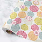 Doily Pattern Wrapping Paper Roll - Medium - Matte (Personalized)