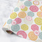 Doily Pattern Wrapping Paper Roll - Matte - Medium - Main