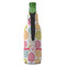 Doily Pattern Zipper Bottle Cooler - BACK (bottle)