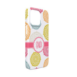 Doily Pattern iPhone Case - Plastic - iPhone 13 Mini (Personalized)