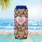 Hearts 16oz Can Sleeve - LIFESTYLE