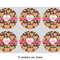 Hearts 3" Multipurpose Round Labels - Sheet